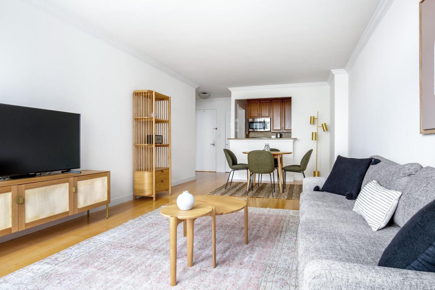 Uws 1br W Doorman Elevator Nr Lincoln Center Nyc-459 Appartement New York